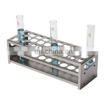 Metal Aluminum Rectangle Test Tube Racks For Hospital