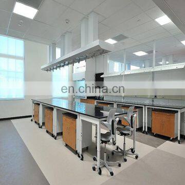 CE certificate all steel biology laboratory work bench equipments factory price school lab furniture