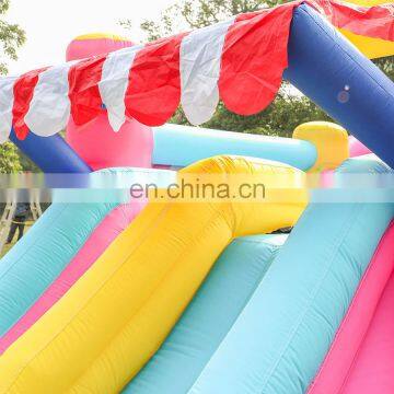 Cheap Inflatable Bouncers With Slide for Sale photo-4