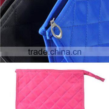 Prismatic Tartan Pattern Fashionable Cosmetic Bag, High Class for Female photo-6