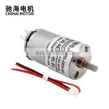 CHR-GM25-310 Low Speed 25mm Carbon Brush 6V High Torque DC Reduction Reversible Motor For DIY photo-6