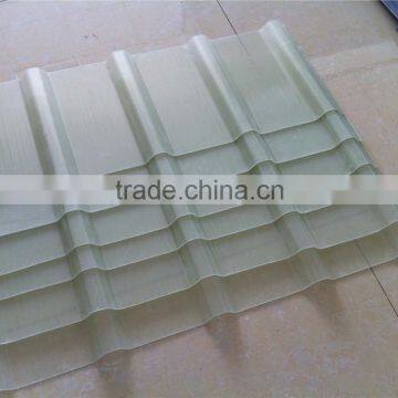 UV protection transparent flat/corrugated frp skylight panels