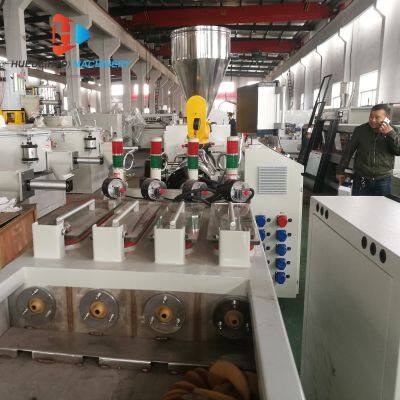 Four Cavity PVC Electrical Conduit Pipe Making Machine Price PVC Resin Material 16-32mm photo-3