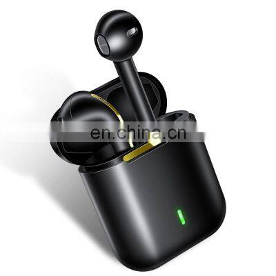 New arrival audifono earbuds J18 BT5.0v tws handfree sports earphone running headset with charging cases