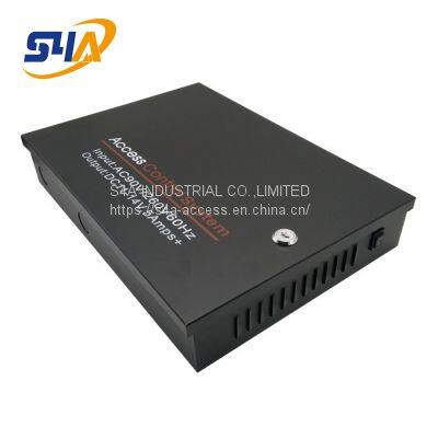 AC110V-240V  5A Door Access Control Power Supply with Backup Battery Port