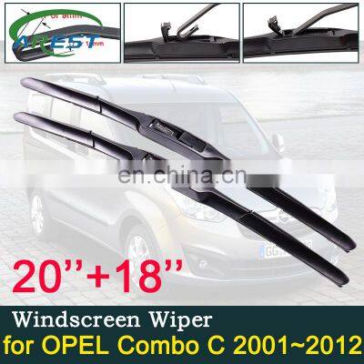 for Vauxhall OPEL Combo C 2001~2012 Windscreen Wipers Car Wiper Blade Car Accessories 2002 2003 2004 2005 2008 2009 2010 2011