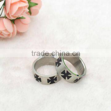 Religous Cross Stainless Steel Ring