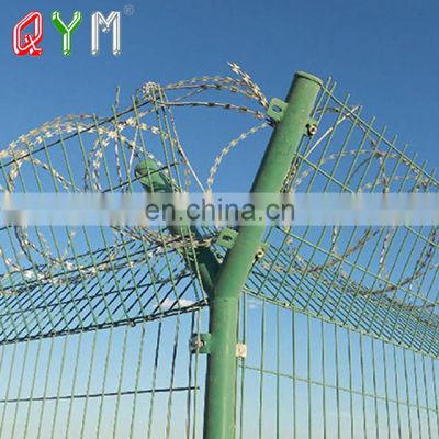 358 Airport Security Fence Barbed Wire Prison Fence Panels