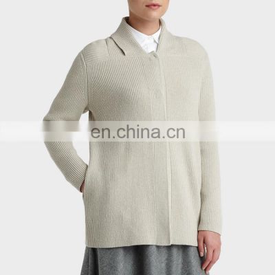 100% Pure Cashmere Sweater Women long sleeve Knitwear cardigan