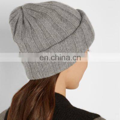 Cashmere Knitted Hat/Custom Knitted Hat in Different Color/Hand Knitted Hat