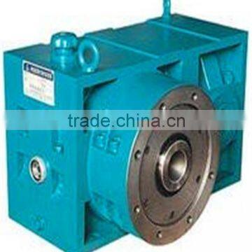 hard gear surface speed reducer for extruder