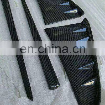 2010-2016 GTS STYLE CARBON FIBER FENDER VENT FOR PORSCHE PANAMERA 970 photo-2