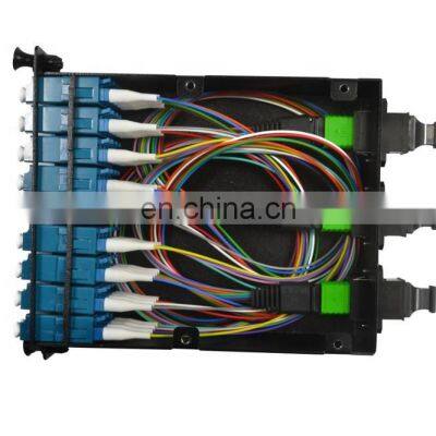 OS2 OM3 OM4 12 24 36 Fiber Optic MTP MPO LC Cassette Module photo-5