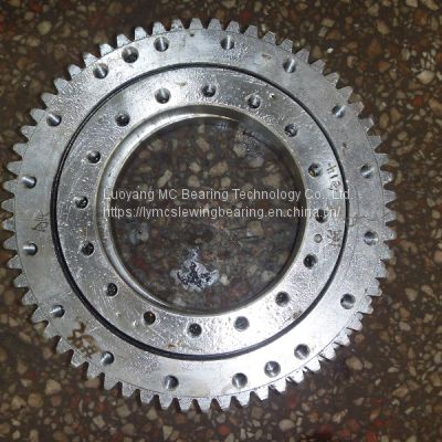 Standard VSA200544N slewing ball bearing external gear ring size factory manufacture