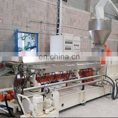 High Capacity PP/PE/ABS/Pet/PC Plastic Pelletizing Machine Twin Screw Extruder