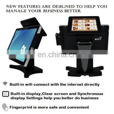 Cashier Machine Paper Making Android All One Dual 300cd/m2 New Model Touch Screen Pos System photo-3