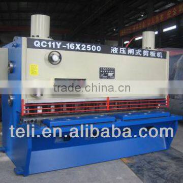 QC11Y seires nc hydraulic guillotine shear machine