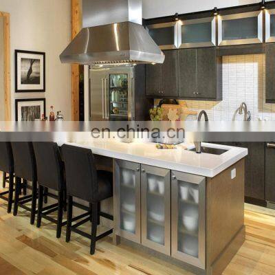 304 Aluminium Stainless Steel Kitchen Cabinet Frame photo-5