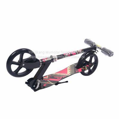 Big Wheels Foot Pedal Urban Scooters Iron Folding Adult Kick Scooter photo-2