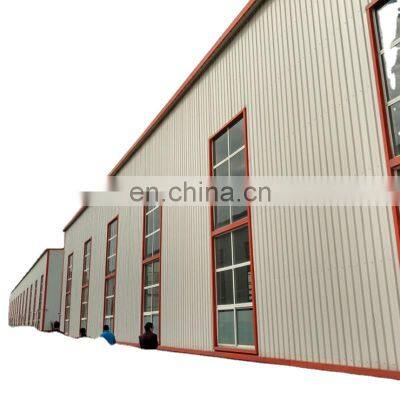 Build Prefabricated Metal Building Industrial Steel Structure Workshop