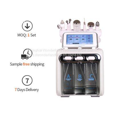 6 in 1 Korea Aqua Peeling machine hydra oxyge facial diamond dermabrasion machine