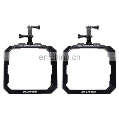 Aluminum Rearview Mirror Rain Shield For Jeep Wrangler JK  07+ 4x4 accessory maiker manufacturer