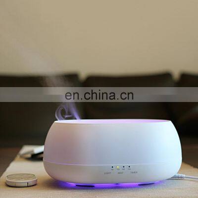 2021 500ml  2 Spray Ways Cloud Cool Mist Remote Control Aromatherapy Aroma Ultrasonic Essential Oil Luxury Diffuser