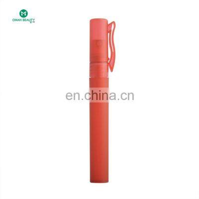 2022 6ml 8ml 10ml mini pen shape spray perfume empty mist bottle refillable perfume spray bottle