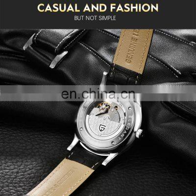 Pagani Design 5080 Simple Stylish Men Automatic Watches 10 ATM Waterproof Stainless Steel Case Analog Mechanical Man Watch