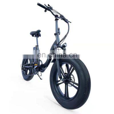 48v 500w Big Power 20 Inch Folding Fat Tire Electric Bike/snow Ebike photo-3