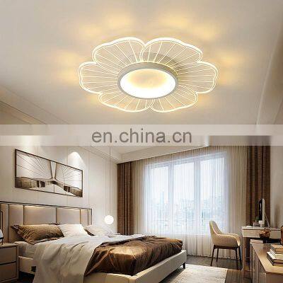 Beautiful Acrylic Flower Ceiling Light Indoor Bedroom Decorating Modern Living Room Ceiling Pendant Lamp