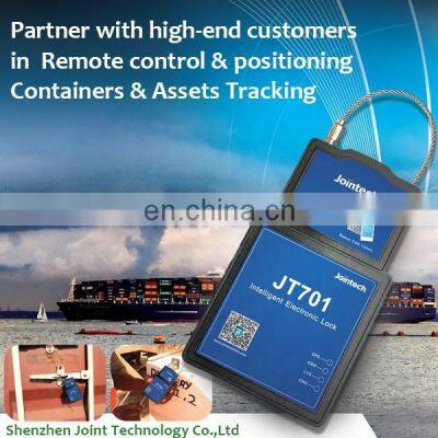 Jointech Container Lock Gps Tracking Seal JT701 With RFID Unlocking