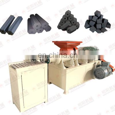 Automatic Cutter Coconut Shell Carbon Dust Briquettes Maker Coal and Charcoal Extruder Machine