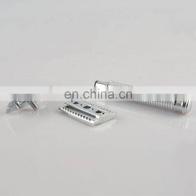 Personal Care Custom Silver Shaver Double Edge Safety Shaving Razor photo-4