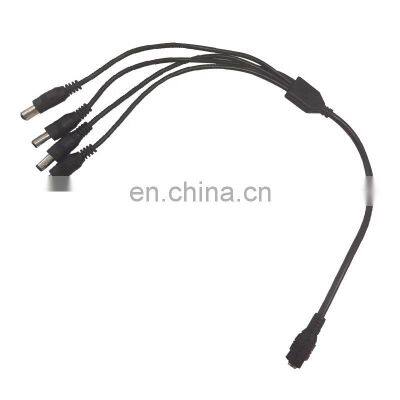 12v Coaxial Dc Power Cable 1-4 Plug Female To Male Power Supply Connector Dc Cable 4 Way Dc Splitter Cable photo-2