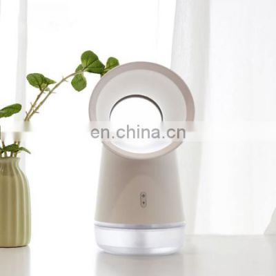 MT-R03 Electric Bladeless Fan Air Humidifier - Cool Mist Humidifier Diffuser Air Purifier With Fan