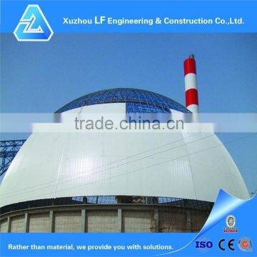 Prefabricated Steel Coal Shed For Power Plant photo-6