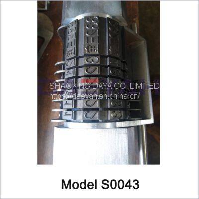 DAEYAH AM20 Automatic Numbering Head Hot Stamping Dies Handheld Rotary Wheel Stamp Steel Stamp photo-3