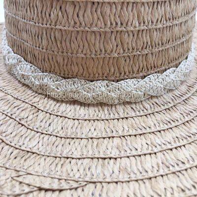 Summer Men's and Women's Big Brim Straw Hat Outdoor Sun Hat Sunscreen Hat photo-4