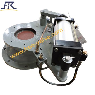 Pneumatic Tungsten Carbide Rotary Disc Gate Valve