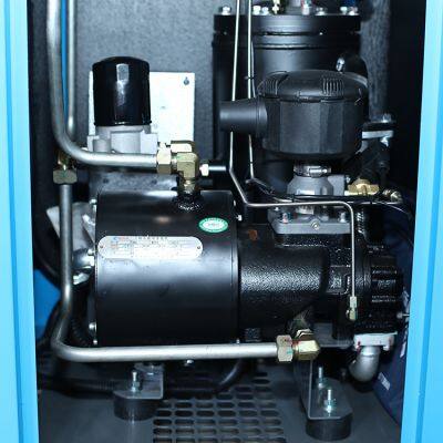 Energy Saving Permanent Magnet Variable Frequency 0.8Mpa Rotary Industrial Screw Air Compressor photo-5