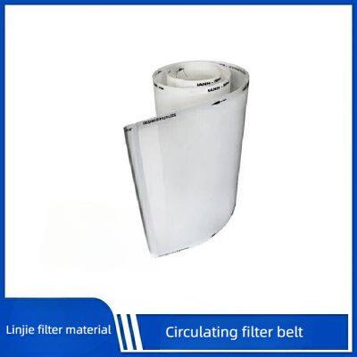 Filter belt circulating filter belt