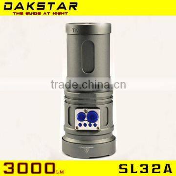 DAKSTAR SL32A XML U2 3000LM 18650 Aluminum CREE Rechargeable High Power Search Superbright Strong Light Torch photo-5