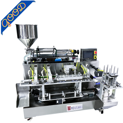 Horizontal bag filling machine, small dose bag packing machine