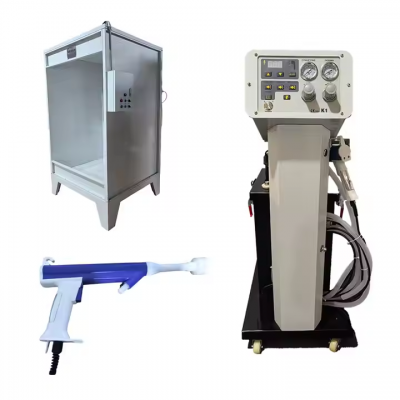 K1 Electrostatic flocking machine with filter element environmental powder recovery electrostatic spraying booth