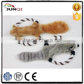 Custom Production Plush Pet Supplies Rope Animal Toy