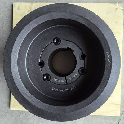 SPC160-1250Belt Pulley SONGMTC Taper Bushing 1-10grooves Motor pulley