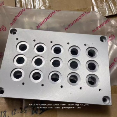 V61-B05, Norgren, V61 Series Solenoid Valve Manifold, 5-Way