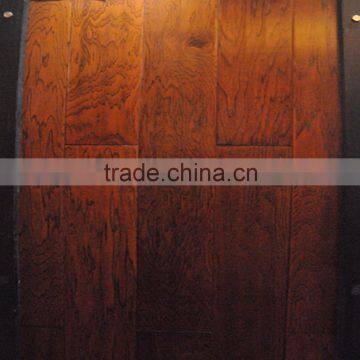 Pecan Smooth Engineered Solid Wood Flooring Seven Layers