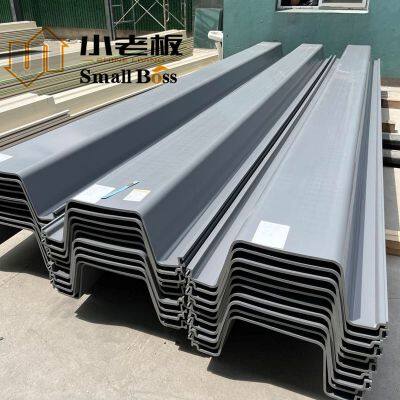 Factory Price Pvc Sheet Pile U Type Plastic Sheet Piles for Seawalls